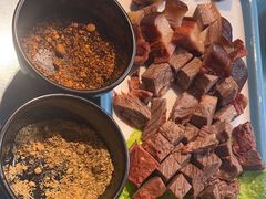 -乔家小院•非遗驴肉•本地小海鲜(滨河路店)