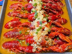 小三金汤蒜泥龙虾-鲁小三·地标小龙虾·安徽土菜·黄焖甲鱼(金山旗舰店)