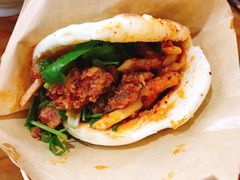 粉蒸牛肉咔饼-豆相识•九九豆腐脑(牛咡桥店)