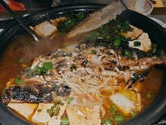 -探鱼·鲜青椒爽麻烤鱼(天河优托邦店)