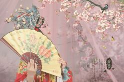 -后宫·古装汉服京剧儿童亲子全家福摄影