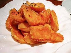 拔丝黄金地瓜-北李妈妈菜·虾爬子大锅贴(贵和店)