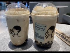 烤黑糖波波奶茶-喜茶(佛山岭南站店)