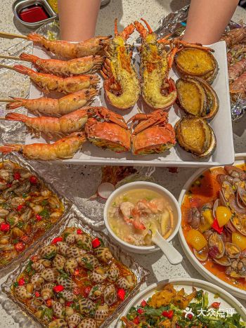 冬日的第一顿潮汕风味生猛火烤海鲜夜宵