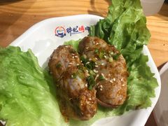 蒜香鸡翅中-胖记烤肉(江汉路店)