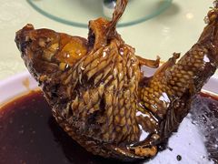 罾蹦鲤鱼-奥华餐厅·老张记(台基厂店)