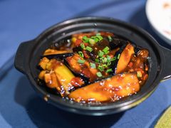 鱼香茄子煲-建国328小馆