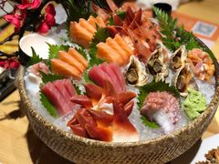 三文鱼刺身-清水日本料理铁板烧(学府路店)