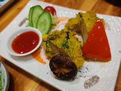 大叶炸虾饼-老村旧煲(江宁金鹰店)