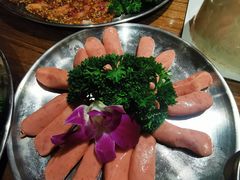 -明洞阿姨·韩式酱蟹烤肉·创意料理(三元桥店)