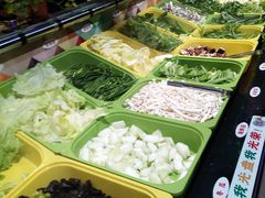 自助取餐区-聚盛源蒸汽海鲜火锅烤肉自助(巨川金海岸购物广场店)