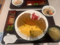 咖喱蛋包饭定食-dodonpa.墩墩伐 便当食堂(博华广场店)