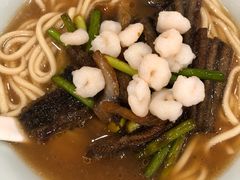 虾爆鳝面-奎元馆.百年奎元.非遗传承(西湖边的解放路店)