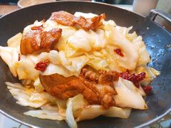 干锅手撕包菜-俏九州·小炒黄牛肉(华润万象汇店)