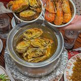 东莞的！奶油大闸蟹吼吼次啊！！[流泪]（超大声）