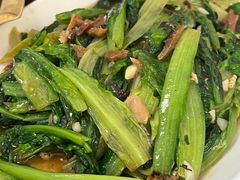 豆豉鯪魚炒油麥菜-甜甜屋(解放中路店)