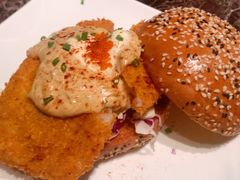 香炸鱼扒汉堡-Lets burger非常汉堡·环球风味(蓝色港湾店)