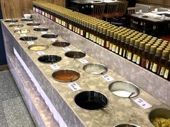 自助调料区-阿串串老火锅(力盟店)