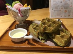 抹茶红豆松饼-猫的天空之城概念书店(丽江古城饮玉巷店)