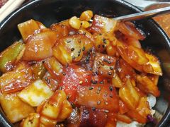石锅鱿鱼饭-原始泥炉烤肉(总店)