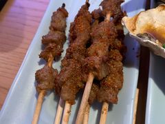烤羊肉串-蚝翅·海鲜粥·烧烤·宁夏滩羊季(玉米楼店)