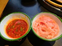 招牌生扣鲜鸭肠-王婆乔鲜鱼自助火锅(蜀汉路店)