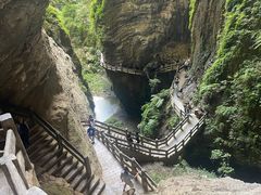-龙水峡地缝景区