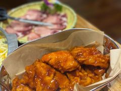 韩式无骨炸鸡-紫霞门韩国料理烤肉(深南东路店)