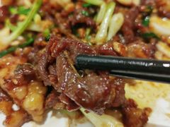 姜葱牛梅皮-巫记鸡饭店