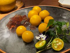 金桔鹅肝配石榴红酒冻-映水芙蓉(长宁来福士店)