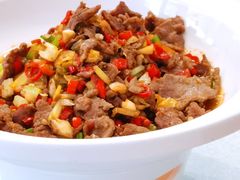 小炒黄牛肉-湘中缘·湖南菜(娄底驻京办店)