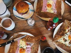 巴黎火腿鸡蛋芝士蘑菇可丽饼-RAC BAR(安福路店)