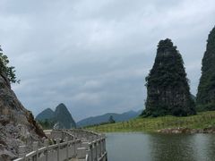 -钟山水墨田园