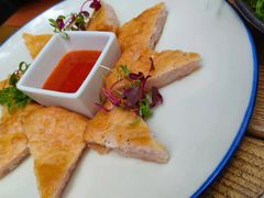 月亮虾饼ShrimpPancakes-Golden Lily河内巴黎法越料理餐厅(建国西路店)