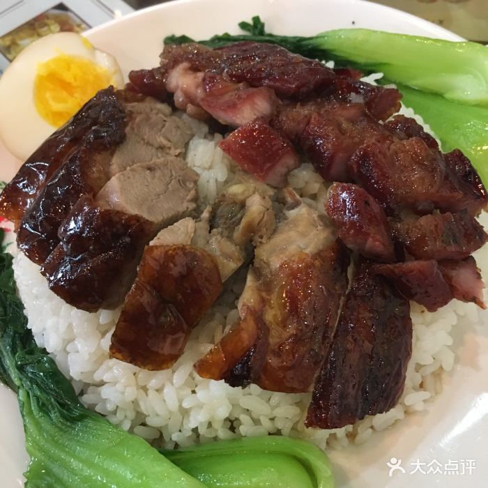 蔣先生茶餐廳燒鴨叉燒飯圖片