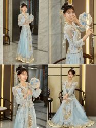 点击看大图 -艾拉·女王婚纱礼服馆
