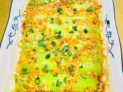 蒜蓉粉丝蒸丝瓜-金百万烤鸭店(马甸店)