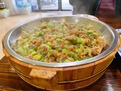 辣椒蒸毛豆-朗妈私房菜(婺女州店)