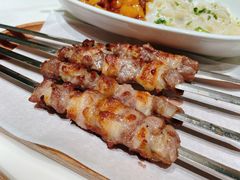 咸盐烤羊肉串-丝路有约·西域美食