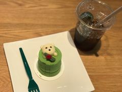 抹茶黑芝麻蛋糕-星巴克(洛阳中州路王府井店)