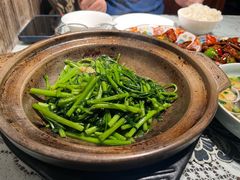 虾酱空心菜-熠盛·本帮菜Bistro(永嘉路店)