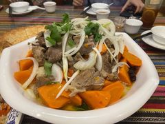 手抓羊排-新疆红柳花餐厅(新洲店)