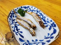 烤多春鱼单点-银子铁板烧料理自助餐(人民广场店)