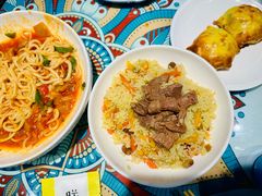 -楼兰古丽·新疆拌面·清真(华阳城店)