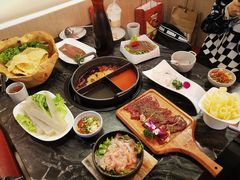 -热火朝天鲜切牛肉火锅(南强街巷店)
