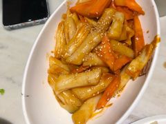 鱼饼芝士年糕-韩宫宴烤肉·料理(苏州中心店)