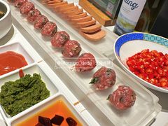 香菜羊肉丸-半闲斋羊肉铺(总店)