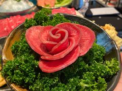 玫瑰雪花牛脷-一哥澳门豆捞·澳门风打边炉(高德置地店)