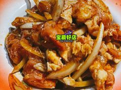 烤秘制鸡腿肉-石记老北京炙子烤肉(松园店)