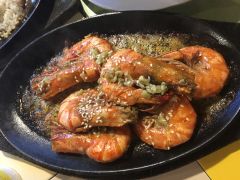 蒜蓉铁板焗虾-Smoke resto